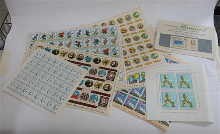 [ERINNOFILI E FISCALI] 1880/1975 circa Eterogeneo lotto formato da erinnofili...