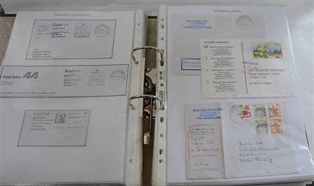 [TEMATICHE] Collezione di buste e frammenti con annulli speciali di diverse...