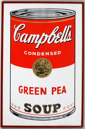 Andy Warhol (Pittsburgh 1928 - New York 1987) "Campbell's Soup" serigrafia...