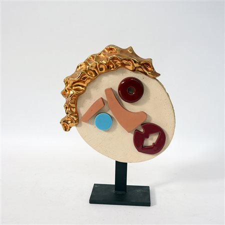 Enrico Baj (Milano 1924 - Vergiate 2003) "La favorita del presidente"...