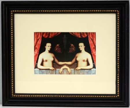 Jiri Kolar (Protivin 1914 - Praga 2002) "Senza titolo" 1993, collage (cm...