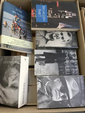 Lotto composto da numerosi volumi di vario genere ed argomento. In quattro...