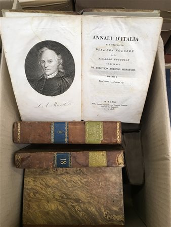 MURATORI, Ludovico. Annali d'Italia dal principio all'era volgare sino...
