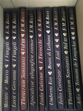 Lotto composto da svariate pubblicazioni della Franco Maria Ricci, contenute...