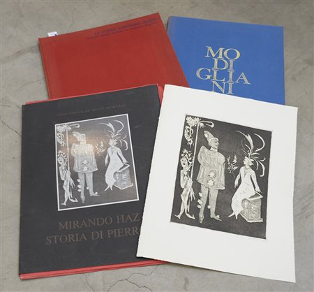 Lotto composto da 3 pubblicazioni inerenti l'arte fra cui HAZ, Mirando....