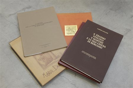 Lotto composto da 5 pubblicazioni relative all'arte e alla cultura della zona...