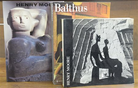 Lotto composto da due monografie sull'arte di Moore e una sulle opere di...