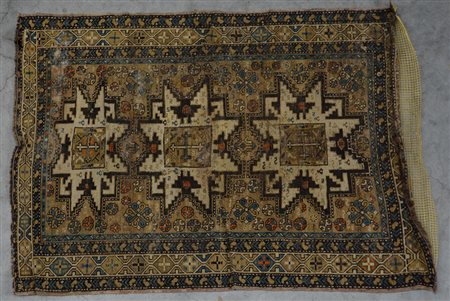 [Tappeti] Tappeto Shirwan Lesghi, Caucaso, inizio sec. XX. Disegno a tre...