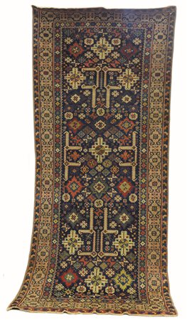 [Tappeti] Tappeto Shirwan Kuba, Caucaso, seconda metà sec. XIX. Disegno con...