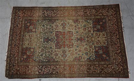 [Tappeti] Tappeto Sarouk, Persia, inizo sec. XX. Disegno floreale con...