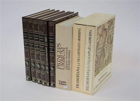 Lotto composto da sette volumi di autori e soggetti diversi