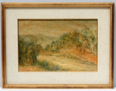 Galimberti Alfredo "Caravaggio" olio su tela (cm 30x45) Firmato in basso a...