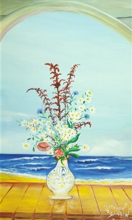 COSTANZA ROSALIA Termini imerese, 1955 " Ogni cosa è vanità " anno 2016 olio...