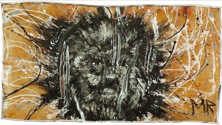 MARCO RAFFAELE Catanzaro, 1984 " Licantropia " gelcoat e vetroresina 44x80 cm...