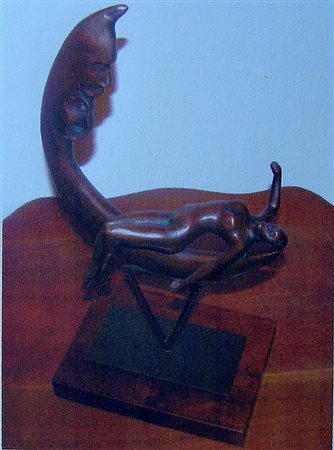 UGO ATTARDI Sori, 1923 – Roma, 2006 " Sogno lunare " multiplo es. n. 21/200...