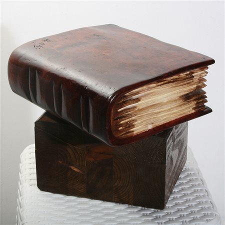 FRANCESCO BITONTI San Giovanni in Fiore " Pagine di vita " pietra scolpita...