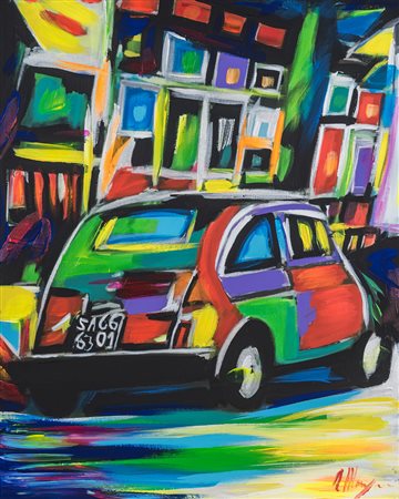 ALFONSO MANGONE Altavilla Silentina, 1958 " Kilometriekilometri " anno 2017...