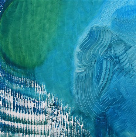 GLENDA DOLLO Catania, 1980 " Drawing " anno 2011 olio su tela 60x60 cm...