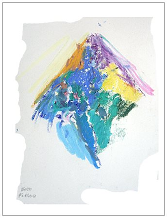 ATTILIO FORGIOLI Salò 1933 Agosto T.m. su carta 37,5 x 28. Titolo e firma in...