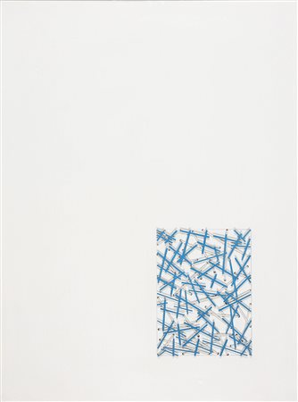 AGOSTINO FERRARI 1938 Piccola fiammata, 1971 Assemblaggio, filo elettrico,...