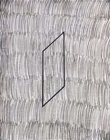 ARTURO VERMI 1928 - 1988 Un discorso sul tempo, 1975 Tecnica mista su tela,...