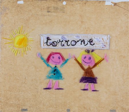 PINO PASCALI 1935 - 1968 Senza titolo, anni '60 Tecnica mista su carta...