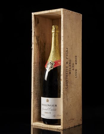 Bollinger. Special Cuvée, Mathusalem. In custodia in legnoBollinger. Special...