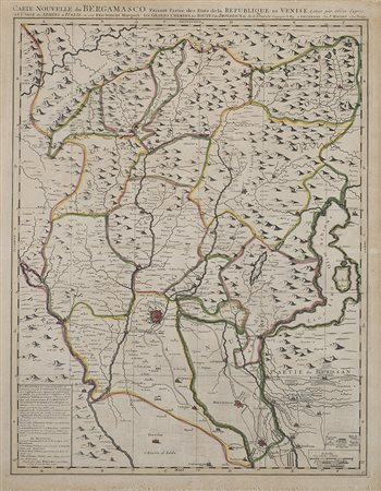 Mortier Pierre (1611 - 1711)Incisione a colori del sec. XVIII raffigurante il...