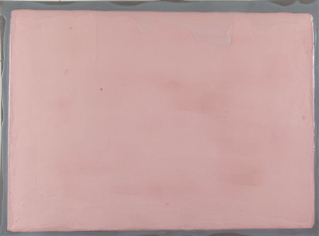 ENZO CACCIOLA (1945-) 9-7-1974 1974cemento e asbesto su tela cm...