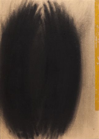 NUNZIO (1954-) Senza titolo 1990disegno e tecnica mista su carta su faesite...