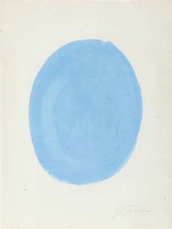 LUCIO FONTANA (1899-1968) Nudo azzurrro 1967incisione all'acquatinta,...