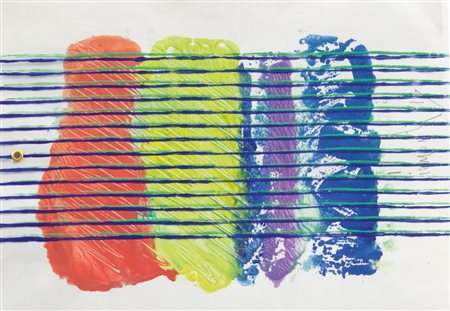 LORENZO PIEMONTI (1935-2015) Accelerazioni 2013acrilico su cartoncino e 2...