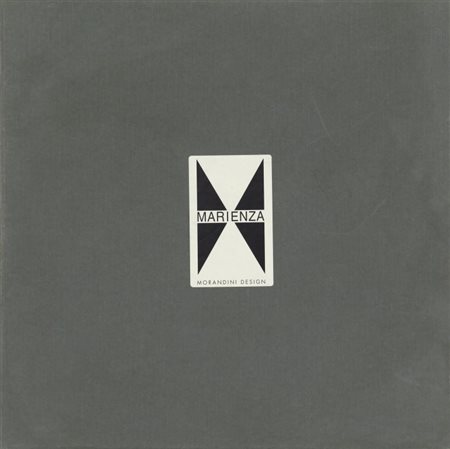 MARCELLO MORANDINI (1940-) Marienza 2003legno laccato cm 25,5x25x6esemplare...