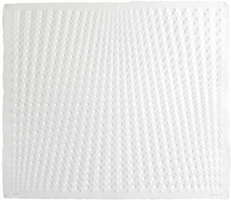 ENRICO CASTELLANI (1930-) Senza titolo 1985carta estroflessa cm...