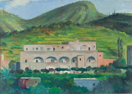 GIANFILIPPO USELLINI (1903-1971) Senza titolo 1961olio su tela cm...