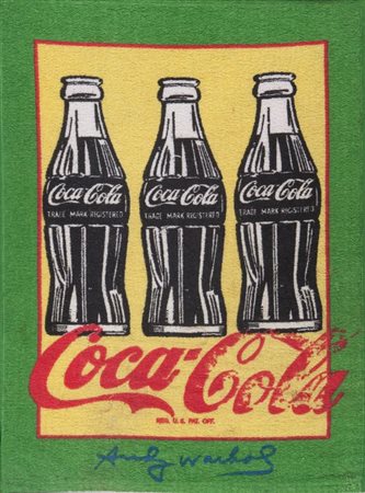 ANDY WARHOL (1928-1987) Senza titoloasciugamano cm 62x45sul retro: etichetta...