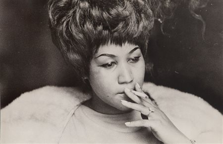 PRESS PHOTO AGENCY (-) Aretha Franklinanni settantastampa ai sali d'...