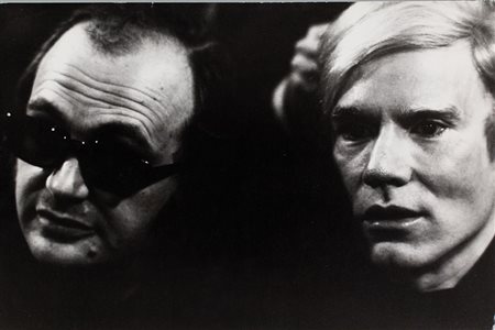 AGOSTI PAOLA (1947-) Andy WarholRoma 1972stampa ai sali d'argento, vintagecm...