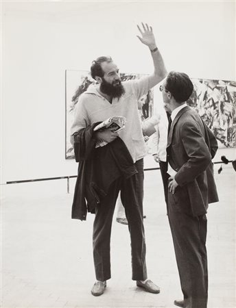 CAMERAPHOTO (-) Emilio Vedova Biennale di Veneziaanni settantastampa ai sali...