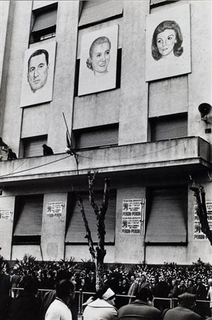 AGOSTI PAOLA (1947-) Morte di Peron, funerali a Buenos Aires1974stampa ai...
