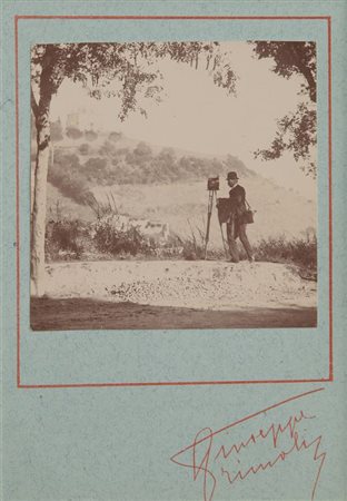 PRIMOLI GIUSEPPE (1851-1927) Ritratto di Giuseppe Primoli con il suo...