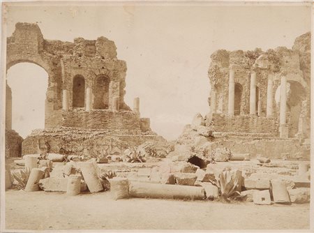 GALIFI CRUPI FRANCESCO (1865-1951) Taormina (Sicilia) primi '900 carta...