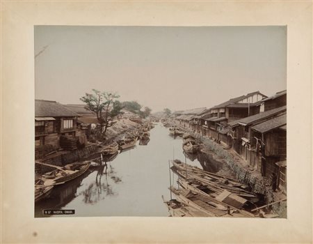 ANONIMO (-) Nacoya, Owarifine '800stampa all'albumina acquarellata a mano...