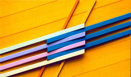 Lorenzo Piemonti Carate 1935 Cromoplastico 2006 Tecnica mista 15x25