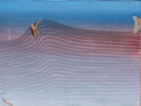 Sergio Dangelo Milano 1932 Danger in your eyes, cherie 1970 Collage e mista...