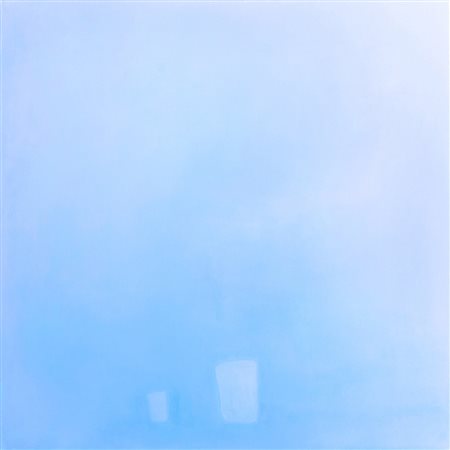 YINGLU CHEN FUJIAN 1987 Due bianchi n.1 2010 Olio su tela 100x100