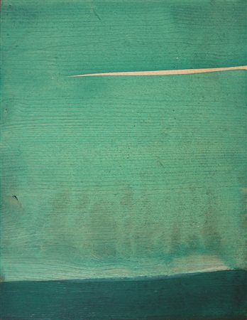 Saba Ferrari Verona 1980 Aspettare, senza un fine 4 2013 Acrilico su legno 30x23