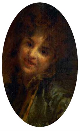 Daniele Ranzoni Intra, Novara 1843-1889 RITRATTO FEMMINILE olio su tela...