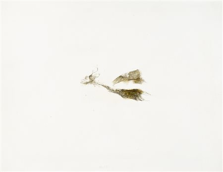 VASCO BENDINI (Bologna 1922 - 2015), senza titolo, 1974 olio colla e lana di...