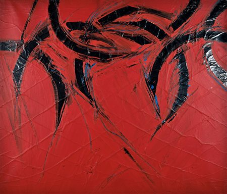 LUCIANO BARTOLINI (Fiesole 1948 - Milano 1994), Rotex klang, 1984 olio smalti...